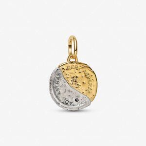 Pandora Sun and Moon Medallion Charm